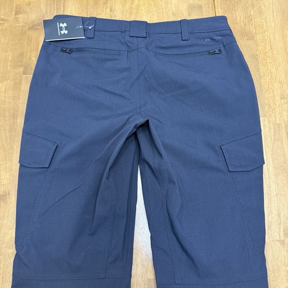 NWT Under Armour Enduro Elite cargo pant women 12 blue tactical utility UA Storm - Picture 5 of 14